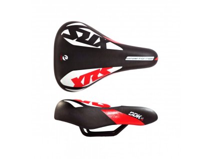 sedlo dětské DDK D1212 SPORT XRS černo-bílo-červené