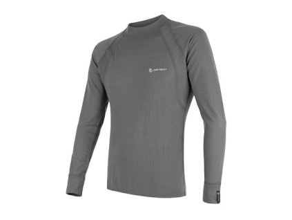 triko dlouhé pánské SENSOR DOUBLE FACE šedé (Varianta S)