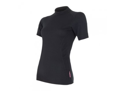 triko krátké dámské SENSOR DOUBLE FACE černé (Varianta L)