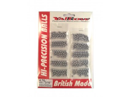 kuličky Yarrow 4.76mm 10x36ks přední náboj