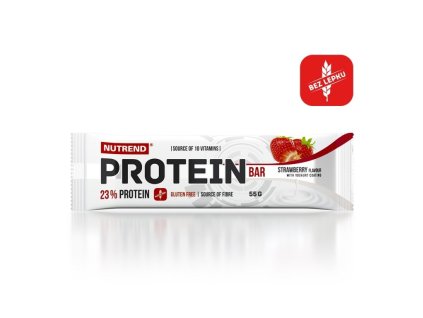 tyčinka Nutrend PROTEIN BAR jahoda 55g