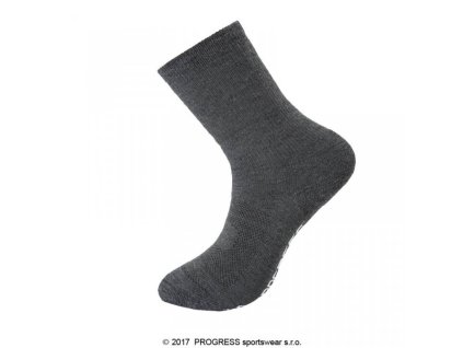 ponožky Progress MANAGER merino šedé (Varianta 3-5)