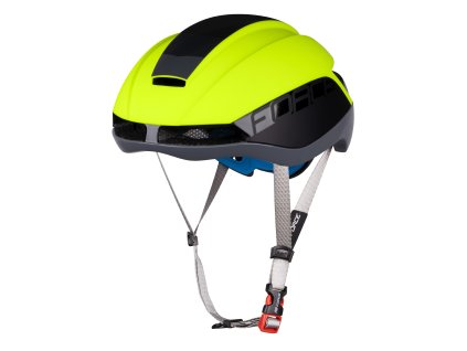 přilba FORCE ORCA, fluo mat-šedá (velikost S-M)