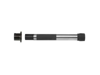 osa - kit náboje Novatec CrMo pro dutou osu thru axle 12 mm,délka 142mm