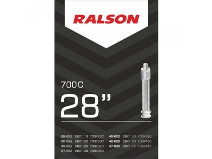 duše RALSON 28"x3/4 (18-622) DV/22mm