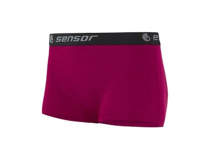 kalhotky dámské SENSOR MERINO ACTIVE s nohavičkou lilla (Varianta L)