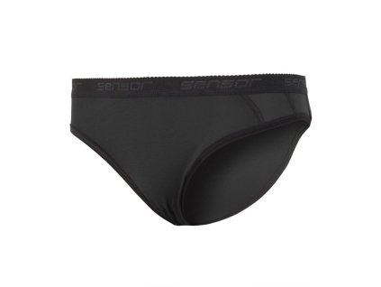 kalhotky dámské SENSOR DOUBLE FACE černé (Varianta M)