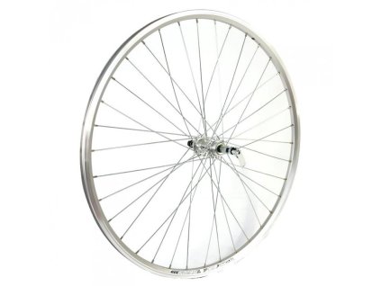 kolo zapletené 26" 559-19 Dragon zadní RU 36 děr stříbrné Union/CnSpoke