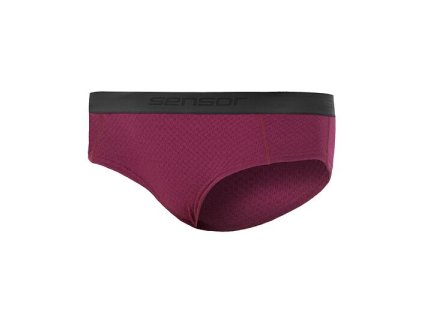 kalhotky dámské SENSOR MERINO DOUBLE FACE lilla (Varianta L)
