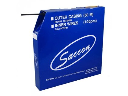 bowden brzdový 5mm 2P 50m Saccon černý box