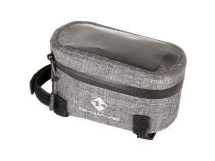 brašna M-WAVE Suburban přední na mobil šedá