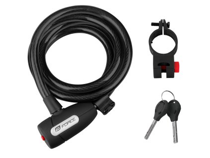 zamek f lux spiralovy s drzakem 180cm 12mm cerny img 49137 hlavni fd 3