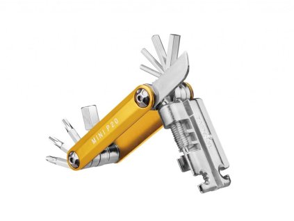 klíče multi TOPEAK P20 mini zlaté