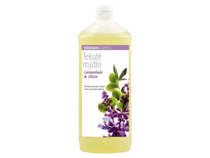 mýdlo tekuté SODASAN levandule-oliva 1000ml