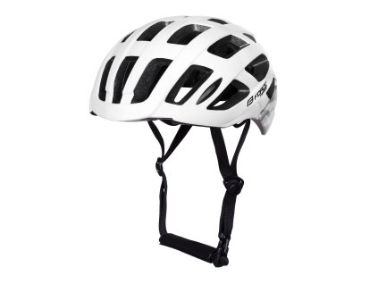 přilba FORCE HAWK, bílo-černá (velikost L-XL)