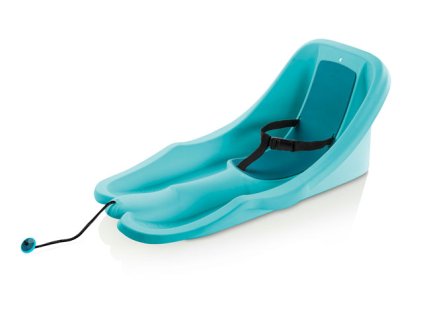 kluzák plastový Plastkon Baby rider tyrkysový