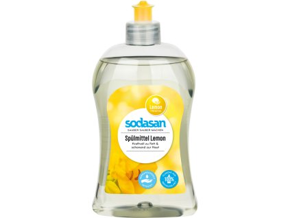 prostředek na nádobí citrón SODASAN 500ml