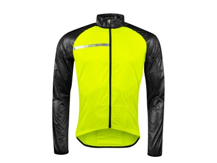 bunda FORCE WINDPRO neprofuk, fluo-černá