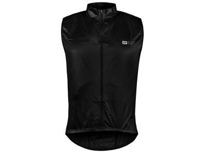 vesta FORCE WINDPRO, plná záda, černá (velikost L)