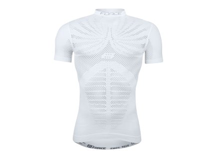 triko funkční F SWELTER krátký rukáv, bílé (velikost XL-XXL)