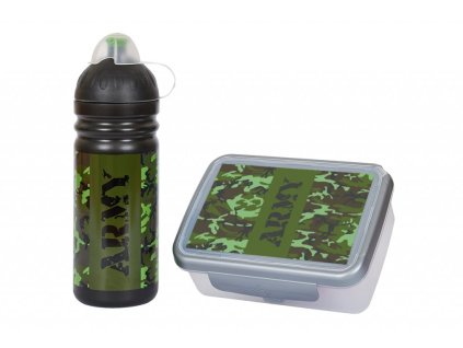 set R&B box a lahev Army 700ml