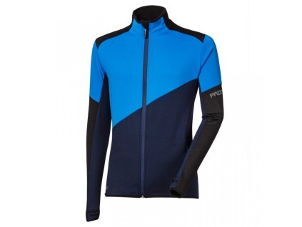 mikina pánská Progress TERRITORY černo modrá (Varianta L)