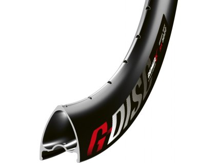 ráfek REMERX G-DISC 622x22 32děr černý