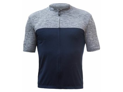 dres krátký pánský SENSOR CYKLO COOLMAX deep blue/šedá (Varianta S)