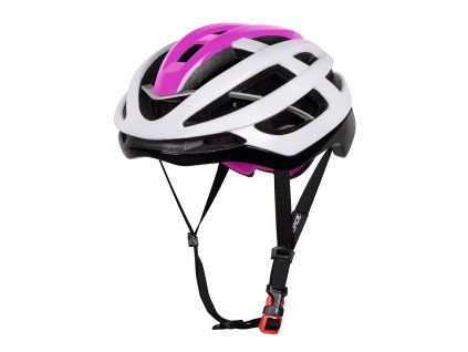 přilba FORCE LYNX, bílo-růžová (velikost L-XL)