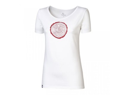 triko krátké dámské Progress SASA TIMBER bílé (Varianta L)