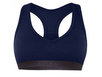 podprsenka SENSOR MERINO DOUBLE FACE deep blue (Varianta L)