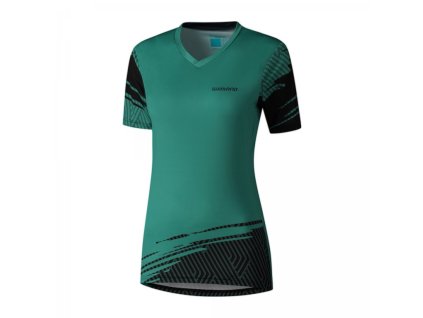 dres krátký dámský Shimano SAIKO khaki (Varianta M)