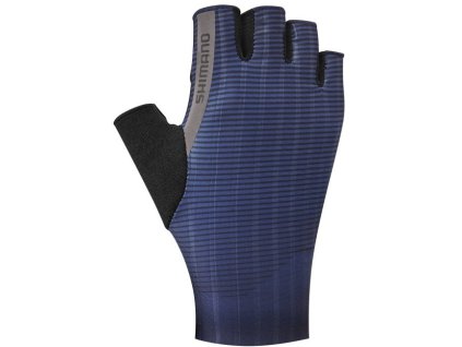 rukavice cyklistické unisex Shimano ADVANCED RACE modré (Varianta L)