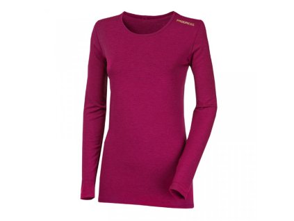 triko dlouhé dámské Progress TDRZ coffee fuchsie (Varianta L)