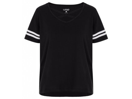 triko krátké dámské LOAP BIANCA černé (Varianta XS)