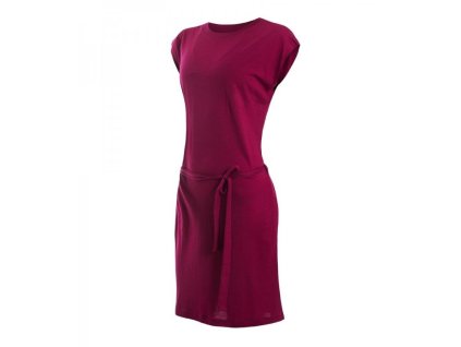 šaty dámské SENSOR MERINO ACTIVE lilla (Varianta L)