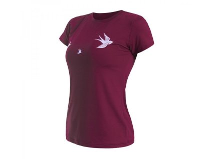 triko krátké dámské SENSOR COOLMAX TECH SWALLOW lilla (Varianta L)