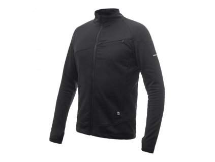 mikina pánská SENSOR PROFI celozip černá (Varianta M)