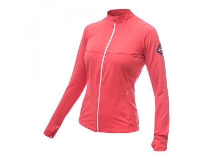 mikina dámská SENSOR COOLMAX THERMO celozip korálová (Varianta L)