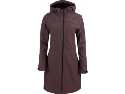 kabát dámský ALPINE PRO ESERA hnědý (Varianta XS)