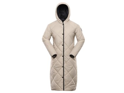 kabát dámský NAX ZARGA krémový (Varianta L)