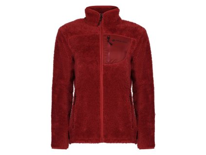 mikina dámská ALPINE PRO FERADA červená (Varianta XL)