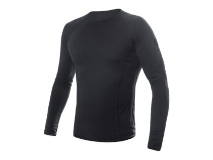 triko dlouhé pánské SENSOR MERINO AIR černé (Varianta L)