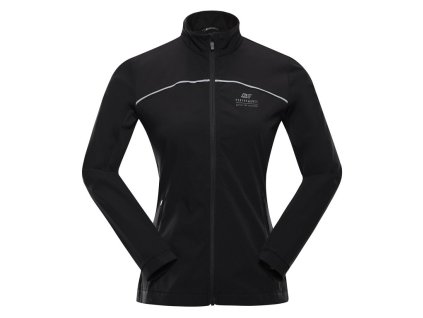 bunda dámská ALPINE PRO GEROCA softshellová černá (Varianta L)