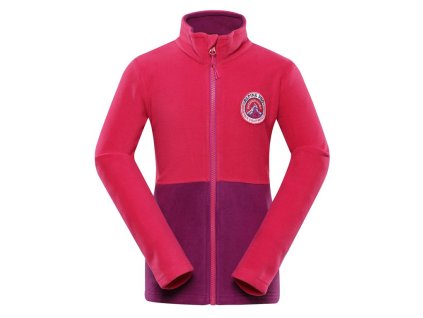 mikina dětská ALPINE PRO SIUSO růžová (Varianta 164/170)