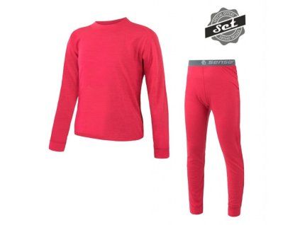 komplet dětský SENSOR MERINO AIR SET magenta NEW (Varianta 90)
