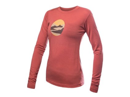 triko dlouhé dámské SENSOR MERINO ACTIVE TRIGLAV SNSR terracotta (Varianta L)