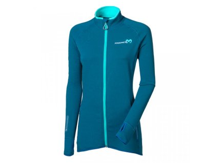 mikina dámská Progress TISPA MERINO petrol (Varianta L)