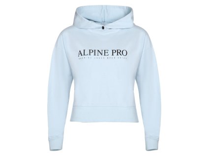 mikina dámská ALPINE PRO JEFEWA modrá (Varianta L)