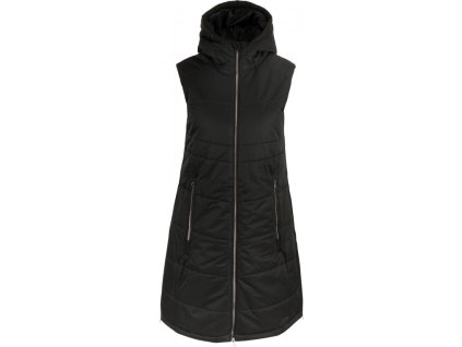vesta dámská ALPINE PRO GANHA černá (Varianta L)